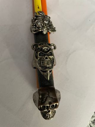 Pulseras y Anillos Estilo Motero