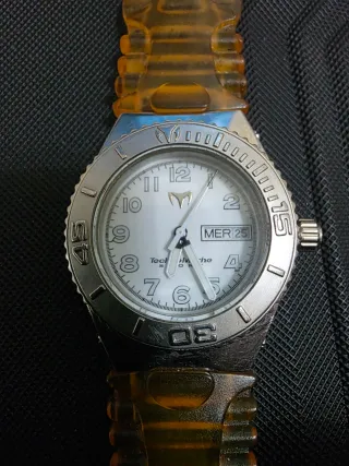 TechnoMarine Apnea Reloj Blanco/Plata