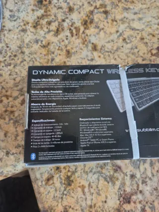 Teclado Inalámbrico Bluetooth Subblim Multi-dispos