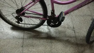 Bicicleta rosa niña/mujer