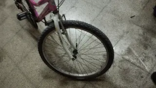 Bicicleta rosa niña/mujer