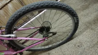 Bicicleta rosa niña/mujer