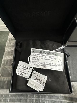 Reloj Versace Dorado y Negro