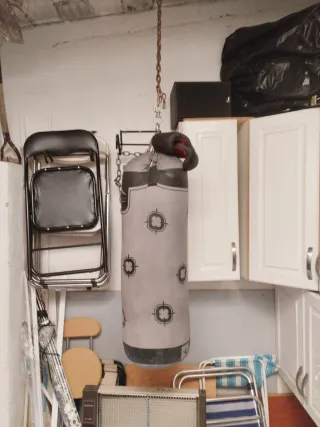 Saco de boxeo Domyos + guantes