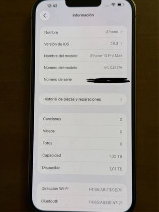 iPhone 13 Pro Max 1TB
