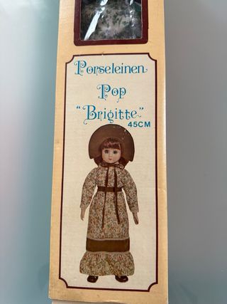 Bambola vintage vestito floreale