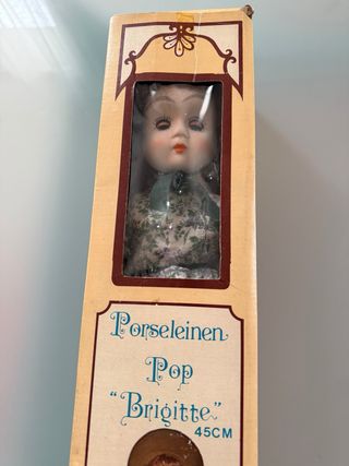 Bambola vintage vestito floreale