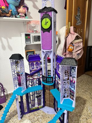 Casa de muñecas Monster High y cocina de niñ@