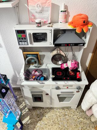 Casa de muñecas Monster High y cocina de niñ@