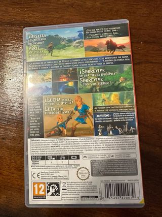 Zelda Breath of the Wild Nintendo Switch