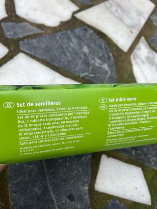 Set Cultivo Semillas 67 Piezas