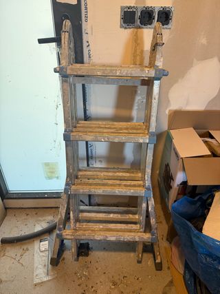 Escalera aluminio multiposición