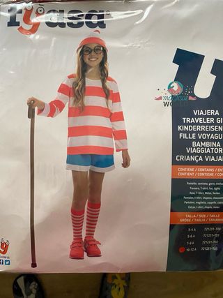 Disfraz Niña Wally Talla 10/12 años