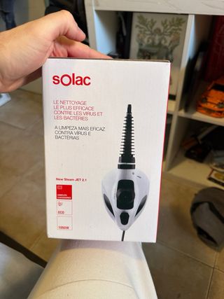 Solac Steam Jet 2.1 Limpiador a Vapor Nuevo