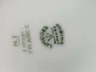 Limoges antiguo: cafetera y azucarera