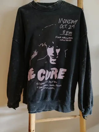 Sudadera The Cure concierto Fair Grounds