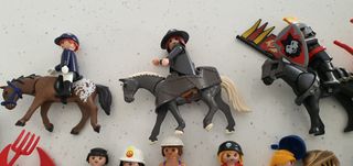 Playmobil Lote Figuras Medievales y Accesorios