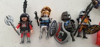 Playmobil Lote Figuras Medievales y Accesorios