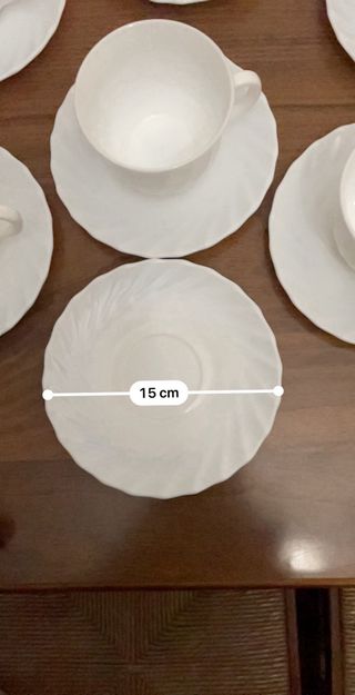 Juego de café Arcopal Blanca