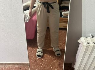 Pantalones de vestir beige