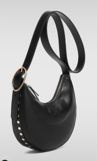 Bolso de piel negro