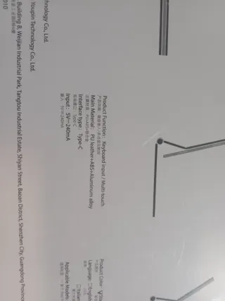 Custodia con tastiera nimin MF-11 per iPad Pro 11