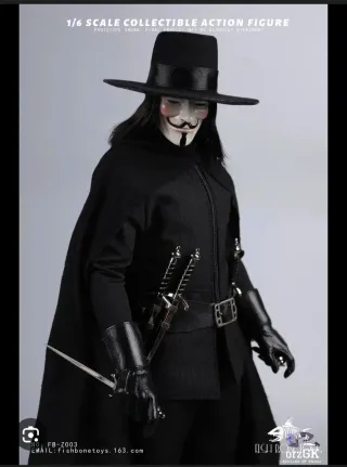 Figura V de Vendetta Fishbone Toys 1/6