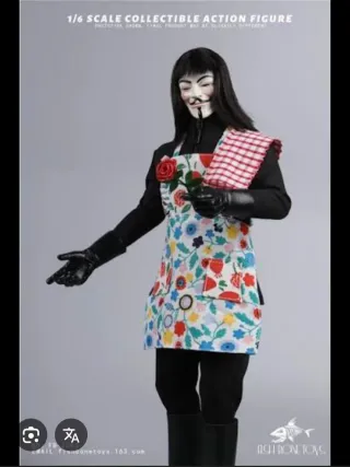 Figura V de Vendetta Fishbone Toys 1/6