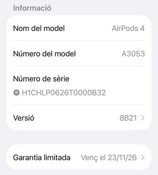 Airpods 4 Apple (DERECHO)