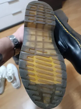 Botas Tipo Martens mujer negras talla 37