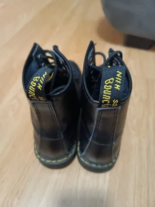 Botas Tipo Martens mujer negras talla 37