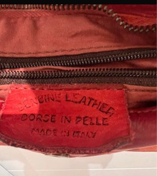 Bolso de piel bandolera