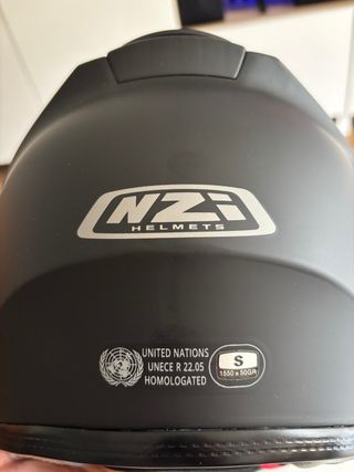 Casco NZI Eurus 2 Talla S Negro Mate