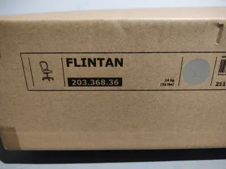 Silla de oficina Ikea FLINTAN gris