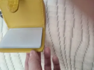 Cartera Mujer Paco Martínez Amarilla