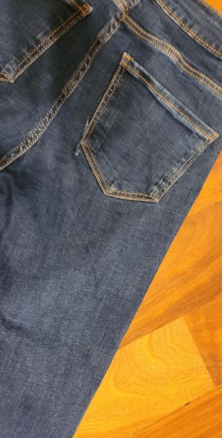 Pantalón vaquero Flare azul