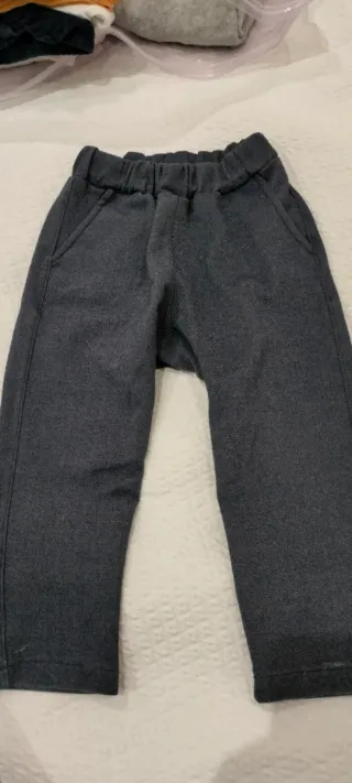 Pantalone neonato grigio