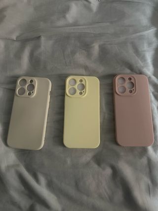 Fundas iPhone 14 Pro (3 unidades)
