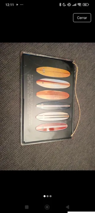 Placa Vintage Metal Tablas Surf
