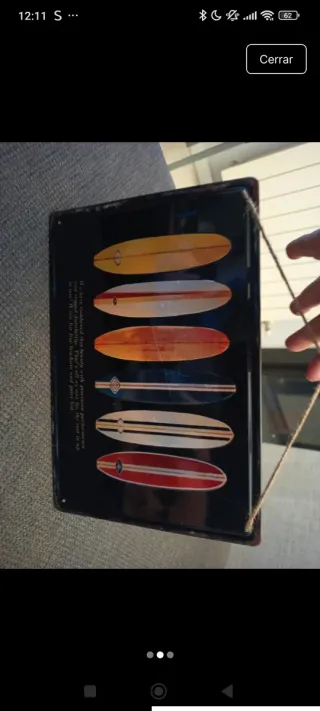 Placa Vintage Metal Tablas Surf