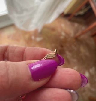 Collana lunga argento 925 turchese cristalli