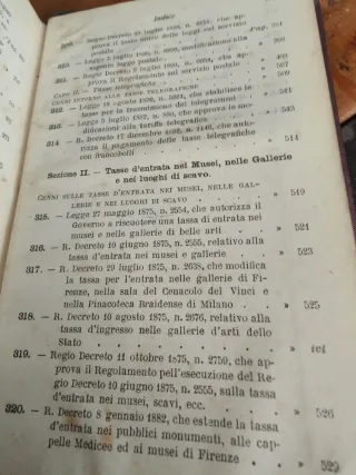 Libri 1891 finanze Regno Italia