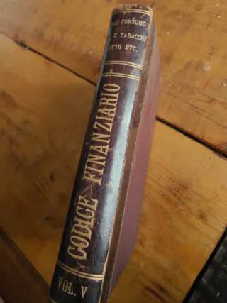 Libri 1891 finanze Regno Italia