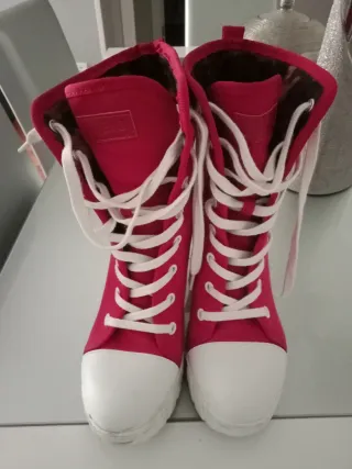 Botas Guess Rojas Tacon