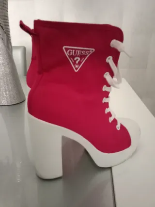 Botas Guess Rojas Tacon