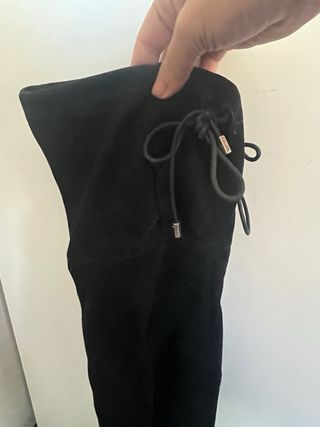 Botas altas mujer tacón negras talla 39