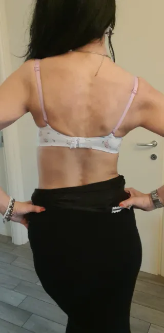 Reggiseno imbottito fiori con ferretti