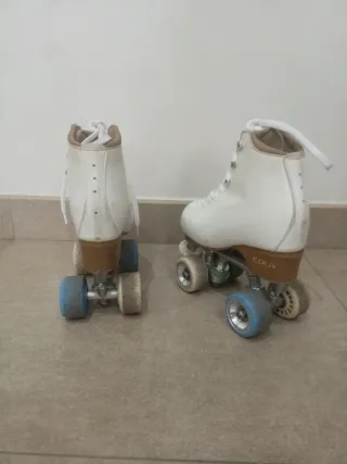 Patines Artísticos Blancos Edea
