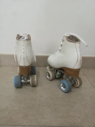 Patines Artísticos Blancos Edea