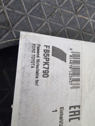 Correa Auxiliar para Ford/Toyota FB5PK790